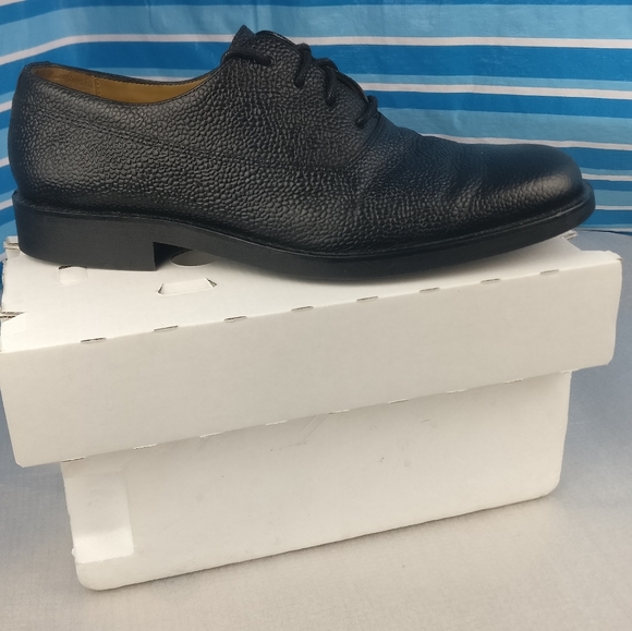 COS Made in Portugal Full grain LEATHER in & out Oxford Derby Men8.5us=Wmns10us - Picture 7 of 8